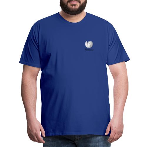 Nouveau Wikipédia texte fr - T-shirt Premium Homme