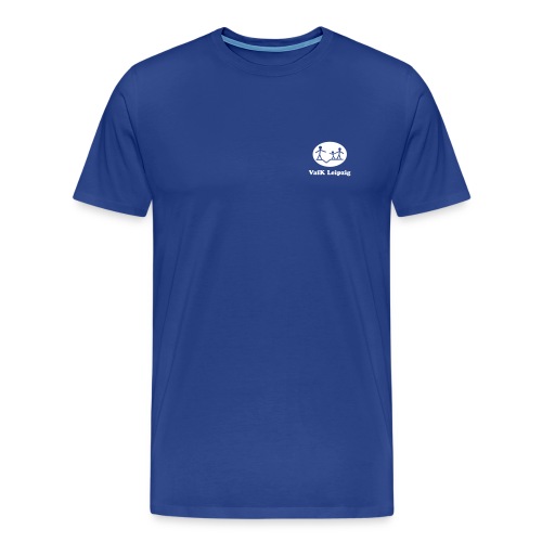 vafklogo weiss mit schrift - Männer Premium T-Shirt