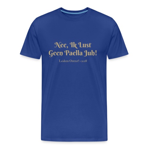 Ik lust geen paella - Mannen Premium T-shirt