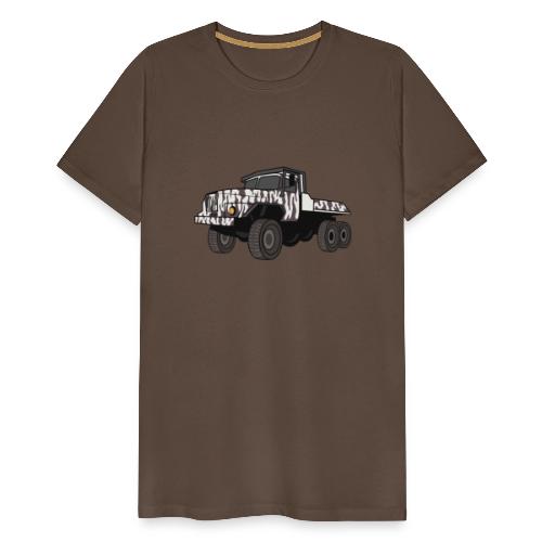 Der URAL 4320 6x6 als ZEBRA Style Trial Truck #ETT - Männer Premium T-Shirt