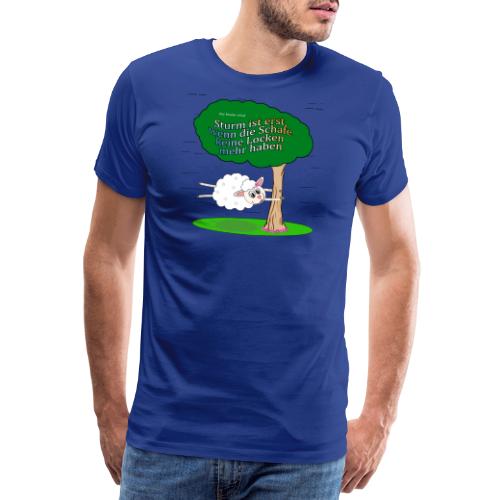 Schaf mit Locken - Männer Premium T-Shirt
