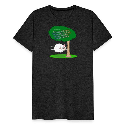 Schaf mit Locken - Männer Premium T-Shirt