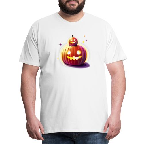 Halloween Kürbisse - Männer Premium T-Shirt