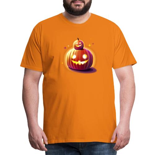 Halloween Kürbisse - Männer Premium T-Shirt