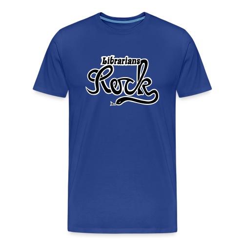 Librarians ROCK - Premium-T-shirt herr