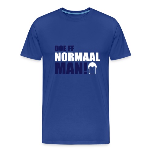 DOE FF NORMAAL MAN! (Wilders) - Mannen Premium T-shirt