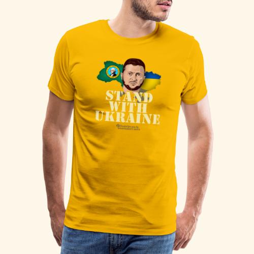 Ukraine Washington - Männer Premium T-Shirt