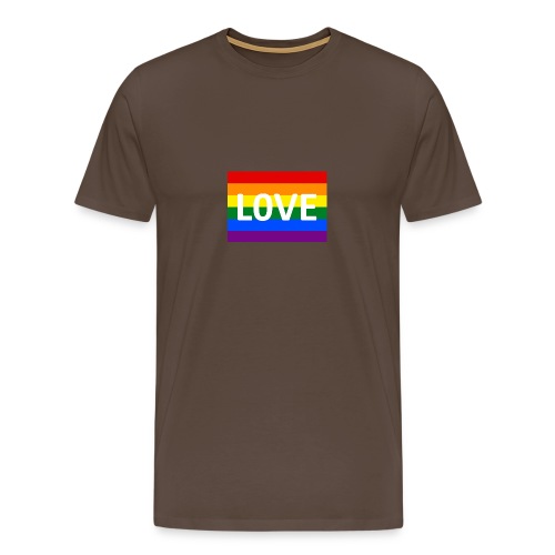 LOVE BELT BAG - Herre premium T-shirt