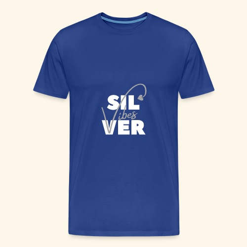 Silvervibes - Männer Premium T-Shirt