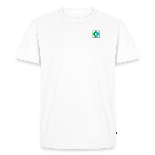 TrustedFirmware Logo vertical white