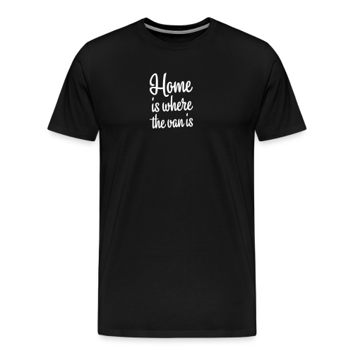 camperhome01b - Premium T-skjorte for menn