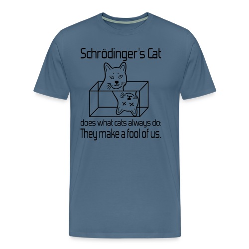 Schrödingers Katze - Männer Premium T-Shirt