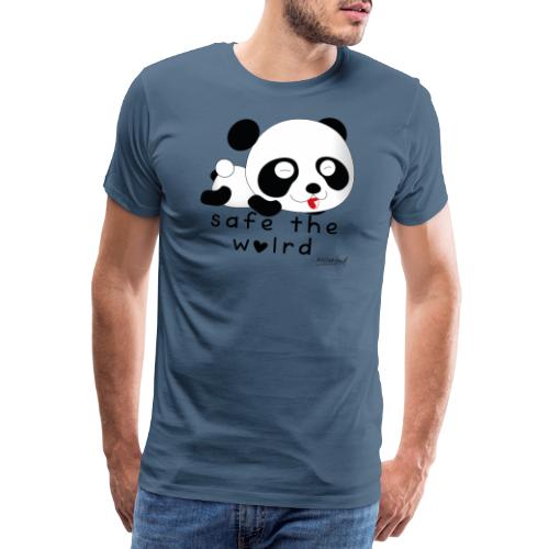 safe the world Panda Bär - Männer Premium T-Shirt