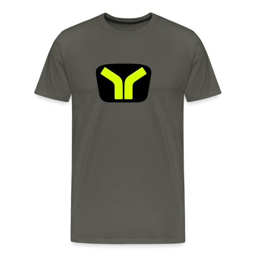 Yugo logo colored design - Men's Premium T-Shirt