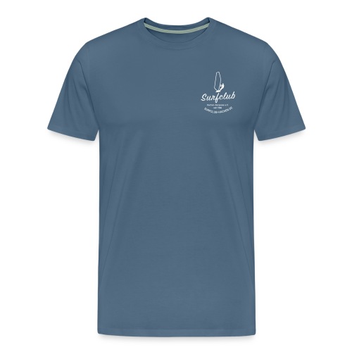 logo_surfclub_weiss_RZ - Männer Premium T-Shirt