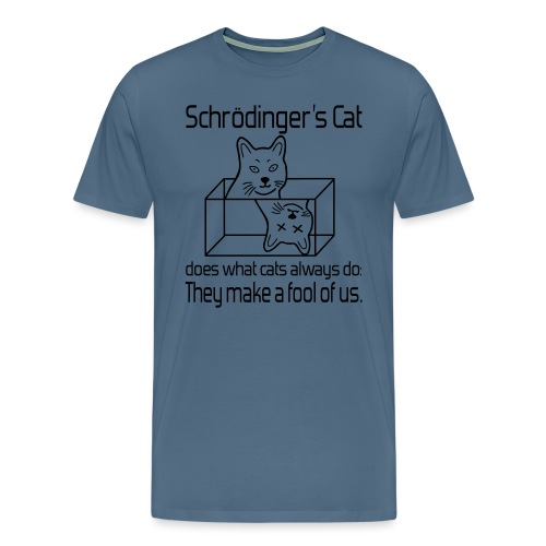 Schrödingers Katze - Männer Premium T-Shirt