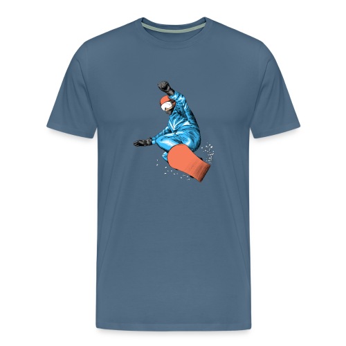 Snowboard - Männer Premium T-Shirt