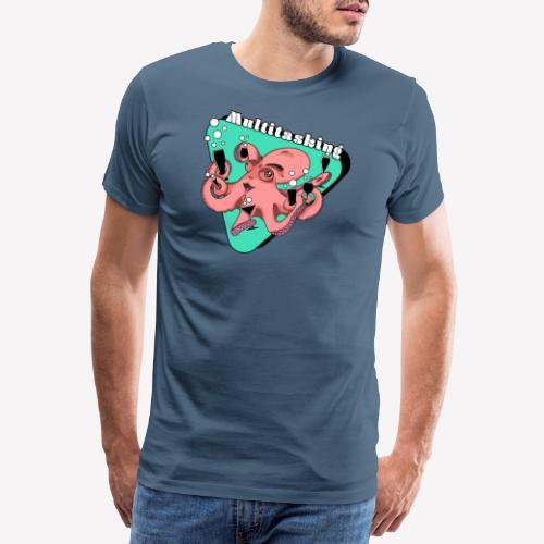 Multitasking Krake - Men's Premium T-Shirt