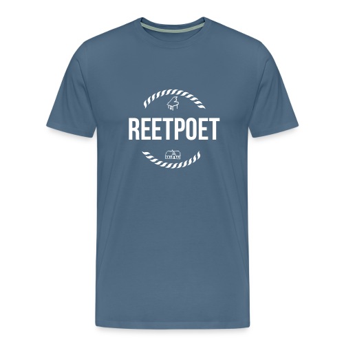 ReetPoet | Logo Weiß - Männer Premium T-Shirt