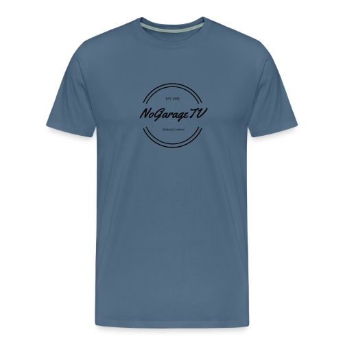 NoGarageTV (3) - Herre premium T-shirt