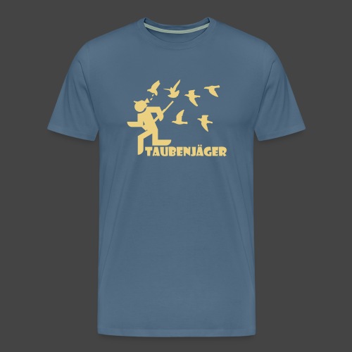 Der Taubenjäger - Männer Premium T-Shirt