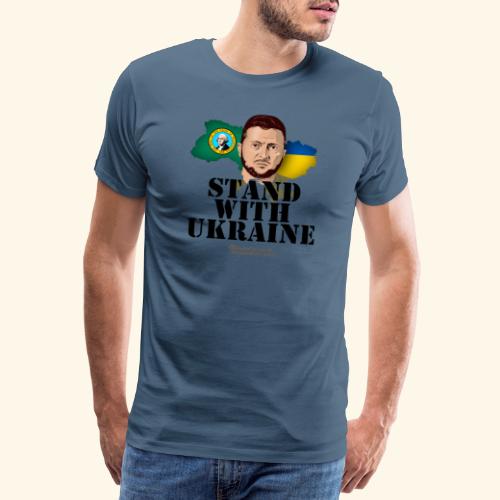 Ukraine T-Shirt Design - Männer Premium T-Shirt