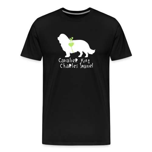 Cavalier Silhouette - Herre premium T-shirt