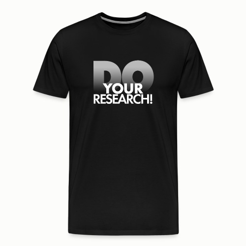Zrób swoje badania - Koszulka męska Premium