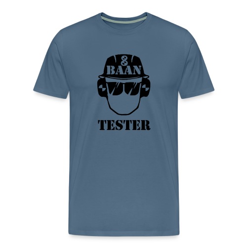 Achtbaan tester tshirt van Baas Bots - Mannen Premium T-shirt