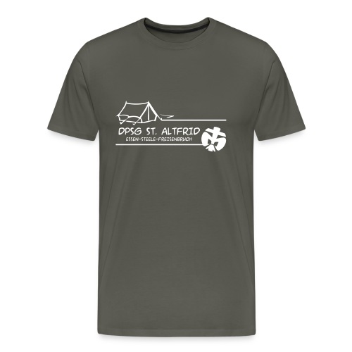 zelt dpsg altfrid logo shirt - Männer Premium T-Shirt
