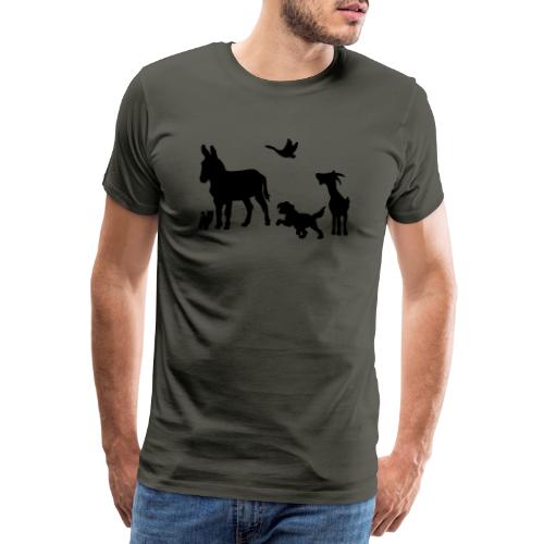 Logo - Tiere im Einklang - Männer Premium T-Shirt
