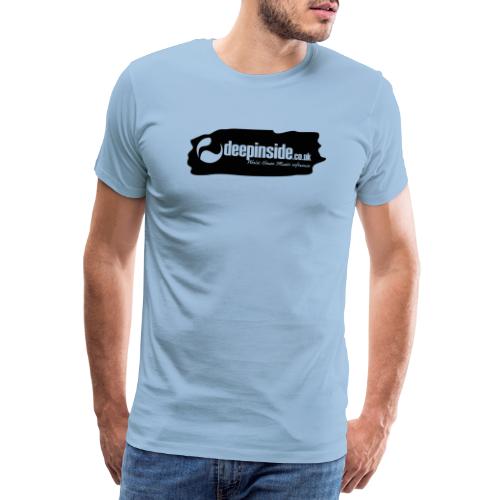 deepinside world reference marker logo black - Men's Premium T-Shirt