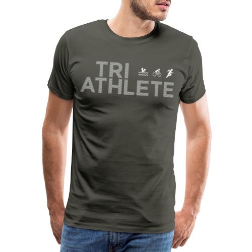 Triathlet Laufshirt Geschenk für Triathleten - Männer Premium T-Shirt