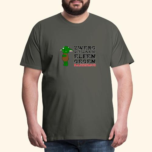Zwergschlammelfen gegen Rassismus - Männer Premium T-Shirt