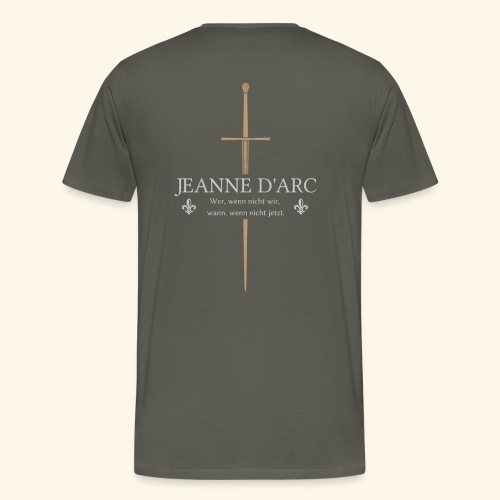 Jeanne d arc - Männer Premium T-Shirt