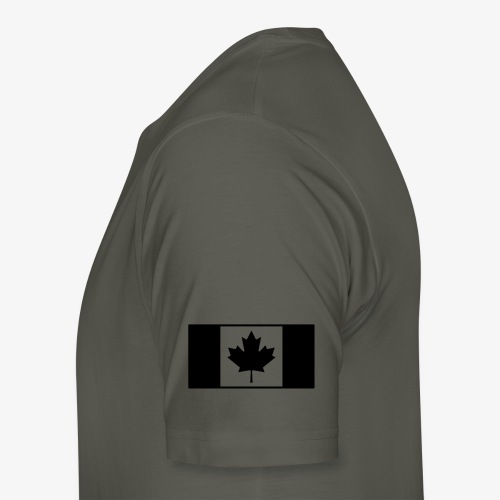 Kanadensisk taktisk flagga - Premium-T-shirt herr