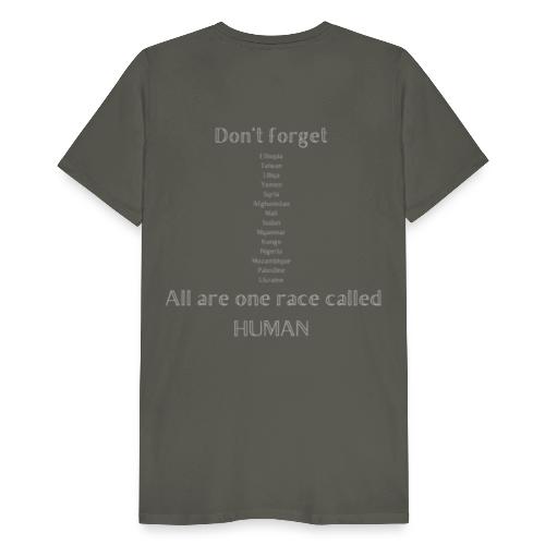 HUMAN - that's our race regardless - Männer Premium T-Shirt