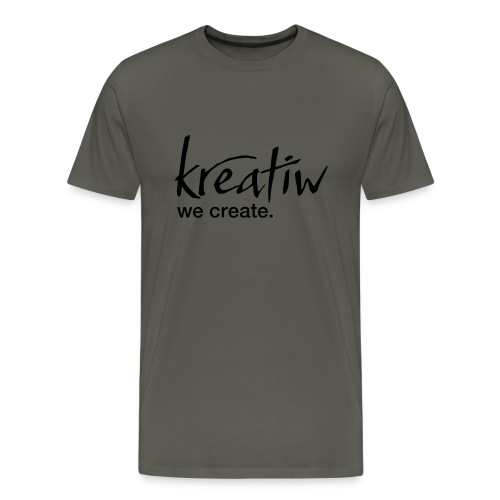 kreatiw logo - Männer Premium T-Shirt