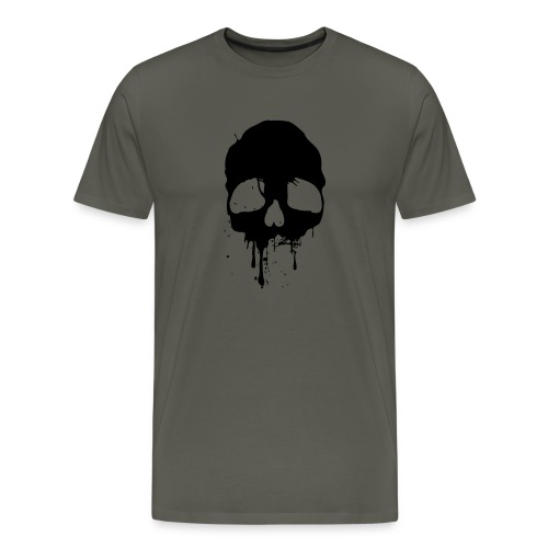 black skull - Männer Premium T-Shirt