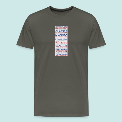 Myopia Poster 3 - T-shirt Premium Homme