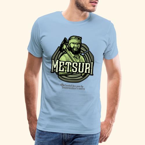 Metsuri Suomi Holzfäller aus Finnland - Männer Premium T-Shirt