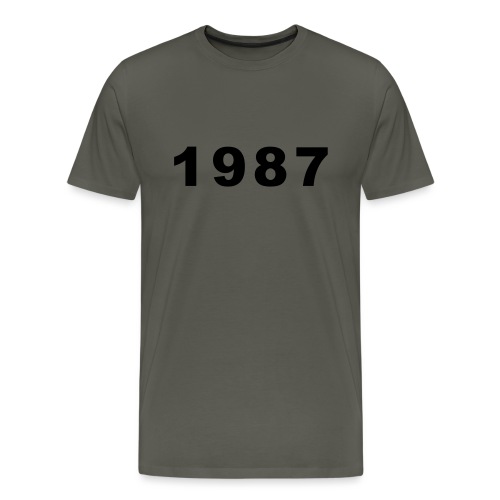 1987 - Mannen Premium T-shirt