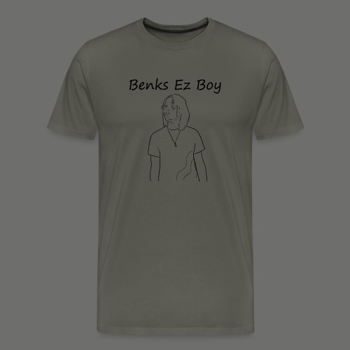 BENKS BLACK - Männer Premium T-Shirt