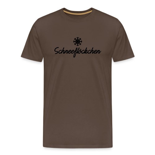 Schneeflöckchen, Apres ski Shirt - Männer Premium T-Shirt