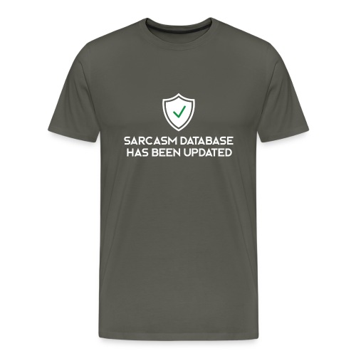 Sarcasm database - Men's Premium T-Shirt