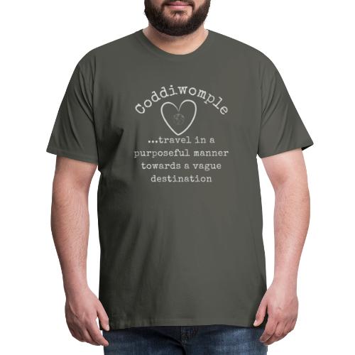 Coddiwomple - Männer Premium T-Shirt