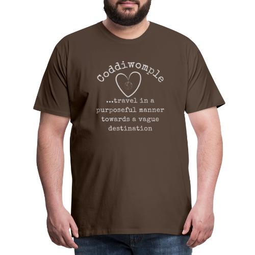 Coddiwomple - Männer Premium T-Shirt