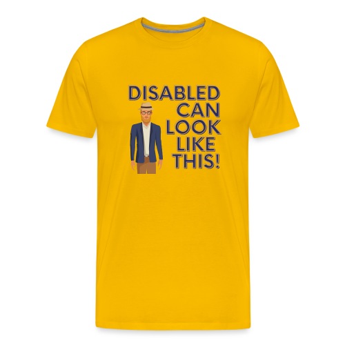 Disabled can look like this 6 - Mannen Premium T-shirt