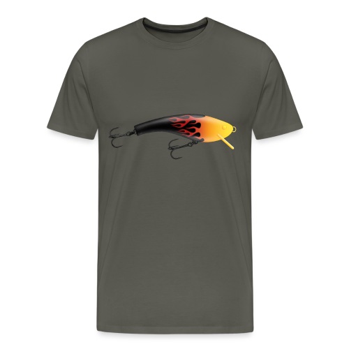 Poisson flames - T-shirt Premium Homme