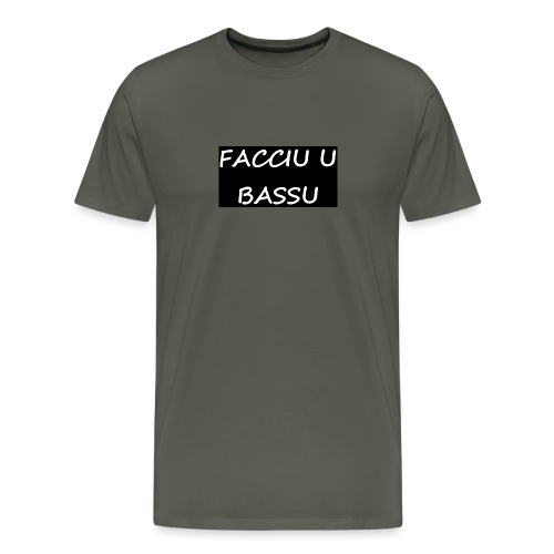 facciu Bassu - Maglietta Premium da uomo